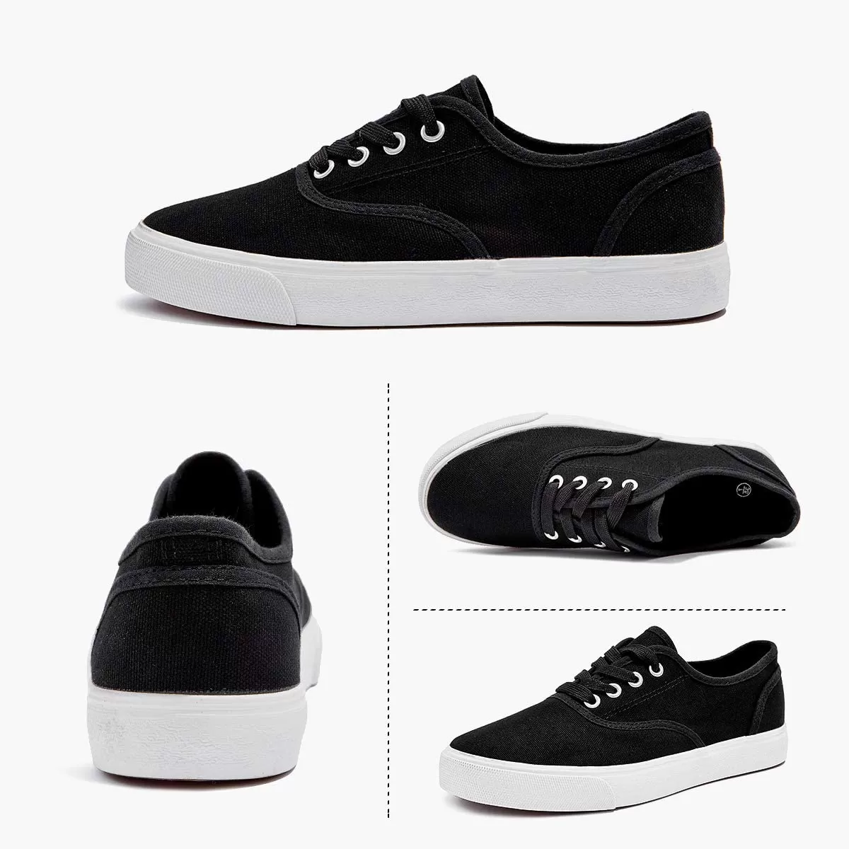 Women's Canvas Low Cut Canvas Walking Running Shoes